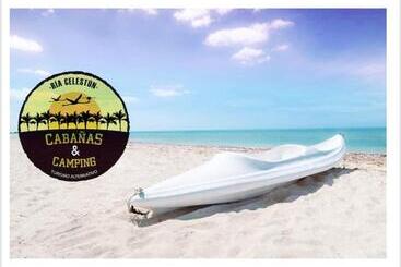 هتل Cabañas Camping Ria Celestun