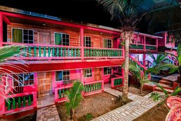 تختخواب و صبحانه Las Palmeras Oceanview Hotel And Dive Center