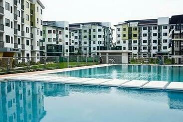 公寓式酒店  2 Br Staycation Beside Enchanted Kingdom
