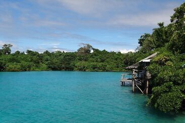 استراحتگاه Lusia's Lagoon Chalets