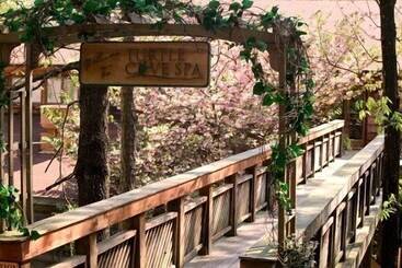 One Bedroom, One Bath Log Sided Cottage With Private Hot Tub On Lake Ouachita. By Redawning