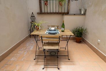 تختخواب و صبحانه Portus Gaditanus Sxviii Patio Andaluz