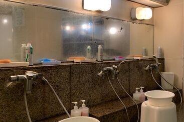 Funabashi Grand Sauna And Capsule Hotel   Caters To Men