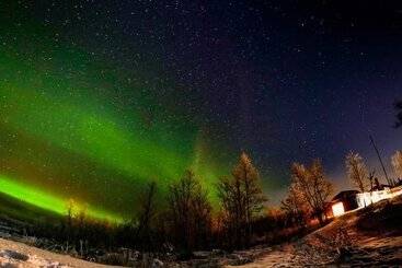 هتل Máttaráhkká Northern Light Lodge