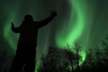 هتل Máttaráhkká Northern Light Lodge