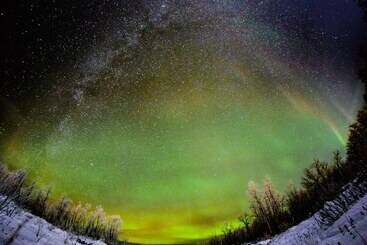 هتل Máttaráhkká Northern Light Lodge