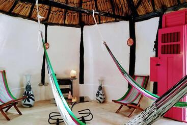 בית מלון כפרי Aldea Maya Toktli Orígenes: Alberca + Wifi Starlink + Tour Sustentabilidad
