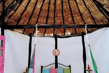 בית מלון כפרי Aldea Maya Toktli Orígenes: Alberca + Wifi Starlink + Tour Sustentabilidad