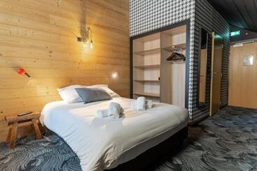 هتل Hôtel Le Cristal Lodge   Terresens