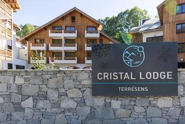 هتل Hôtel Le Cristal Lodge   Terresens