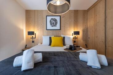 هتل Hôtel Le Cristal Lodge   Terresens