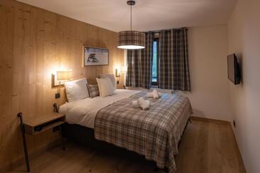 هتل Hôtel Le Cristal Lodge   Terresens