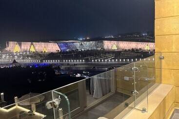 تختخواب و صبحانه Asia Grand Museum & Pyramids View