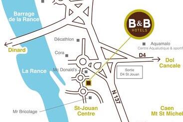 B&b Hotel Saint Malo Sud