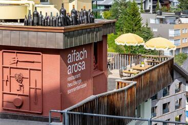 ホテル Pension Arosa   Self Check In