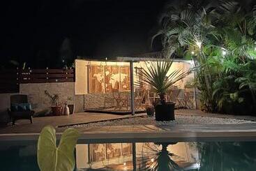 پانسیون Villa Ti Moon, Entre Deux, Piscine