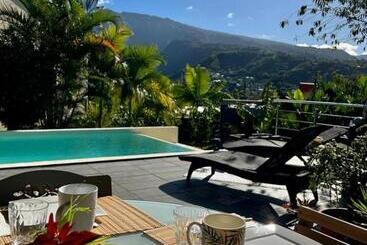 پانسیون Villa Ti Moon, Entre Deux, Piscine