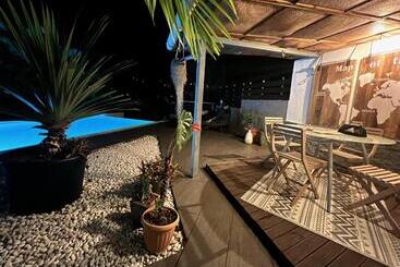 پانسیون Villa Ti Moon, Entre Deux, Piscine