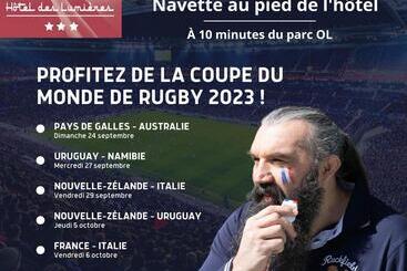 هتل Hôtel Des Lumières Lyon Meyzieu Arena Stadium