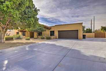Tempe Escape W/ Patio & Bar   11 Mi To Phoenix!