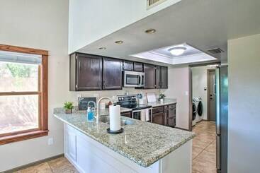 Bright Az Oasis W/ Fire Pit, Yard & Grill!