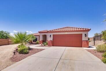 Bullhead City Oasis W/ Fire Pit + Mtn View!