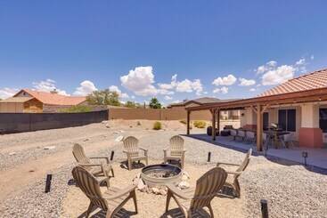 Bullhead City Oasis W/ Fire Pit + Mtn View!