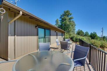 Prescott Hideaway W/ Deck, Sauna & Mountain Views!