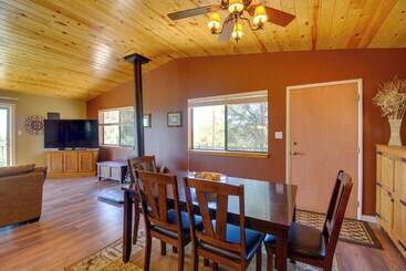 Prescott Hideaway W/ Deck, Sauna & Mountain Views!