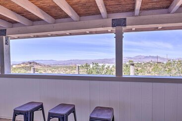 Rustic Bullhead City Retreat W/ Porch & Views