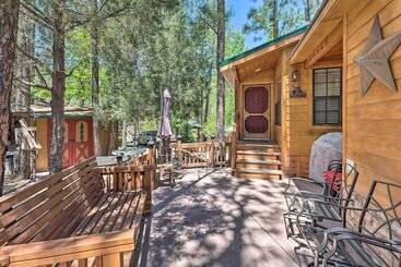 Near Hikes: Cabin W/ Furnished Deck In Show Low