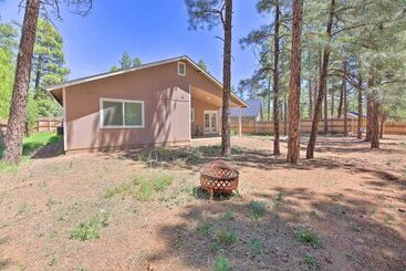 Fenced Yard, Fire Pit: Quiet Show Low Home!