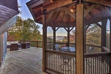 コテージ Brevard Chalet W/ Stunning Blue Ridge Mtn Views!