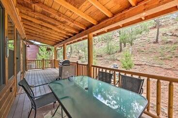 3 Mi To Fool Hollow Lake: Cozy Cabin W/ Deck
