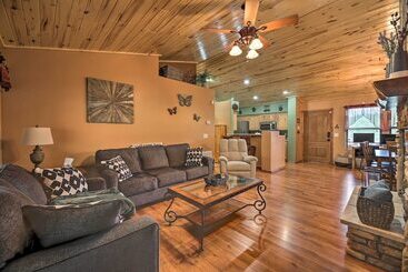3 Mi To Fool Hollow Lake: Cozy Cabin W/ Deck