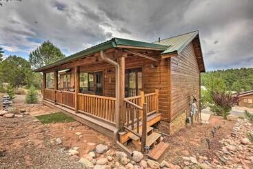 3 Mi To Fool Hollow Lake: Cozy Cabin W/ Deck