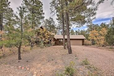 Elk Haven Show Low Cabin W/ Deck & Pool Table!
