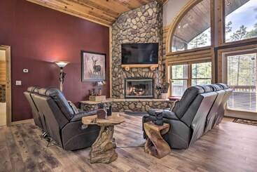 Luxury Show Low Cabin W/ Furnished Deck
