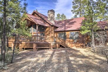 Luxury Show Low Cabin W/ Furnished Deck