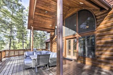 Luxury Show Low Cabin W/ Furnished Deck