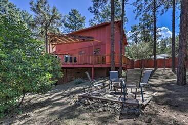 Prescott Cabin W/ Gas Grill ~ 3 Mi To Downtown!