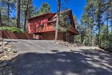 Prescott Cabin W/ Gas Grill ~ 3 Mi To Downtown!
