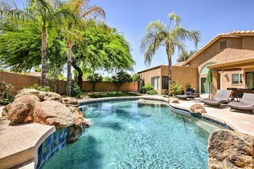 Tempe Retreat W/ Saltwater Pool & Grill!