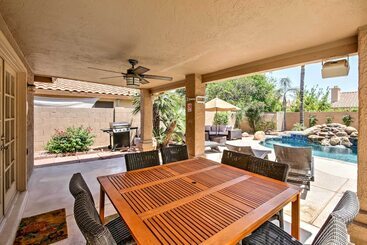 Tempe Retreat W/ Saltwater Pool & Grill!