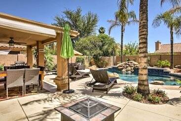 Tempe Retreat W/ Saltwater Pool & Grill!