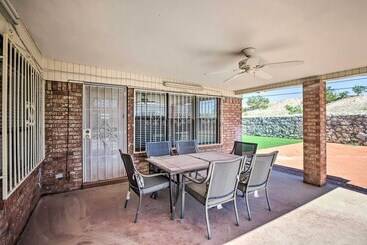 Family Friendly El Paso Abode W/ Large Yard!