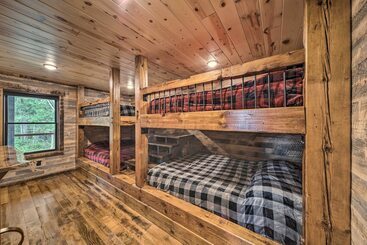 Galena Cabin W/ Wraparound Porch & Game Room!