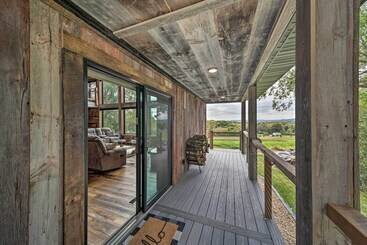 Galena Cabin W/ Wraparound Porch & Game Room!