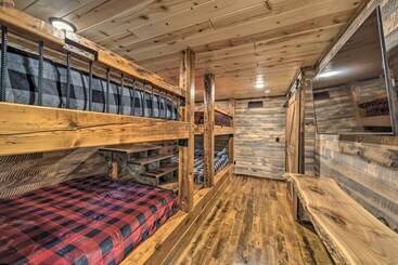 Galena Cabin W/ Wraparound Porch & Game Room!
