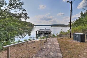 Lakefront Greers Ferry Cabin W/ Covered Boat Slip!